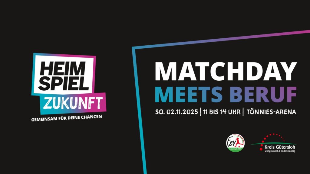 „Matchday meets Beruf – Berufe erleben, Zukunft entdecken“ in der Tönnies-Arena.
